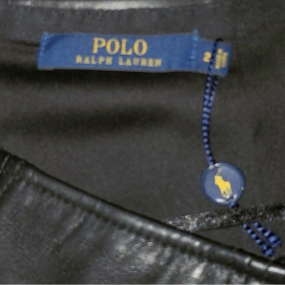 Polo by Ralph Lauren Lambskin Flared Mini Skirt - Picture 5 of 7